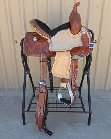 #3088 12" Corriente Barrel Saddle