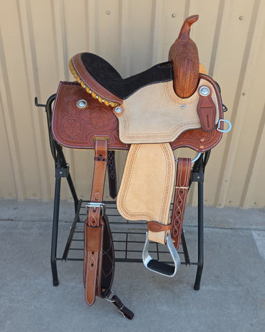 #3090 13" Corriente Barrel Saddle