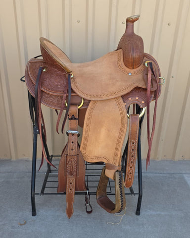 #3113 16" Corriente Association Ranch Saddle