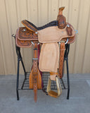 #3115 14.5" Corriente Team Roping Saddle