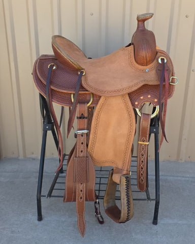 #3117 15.5" Corriente Association Ranch Saddle