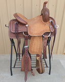 #3137 14" Corriente Ranch Cutting Saddle