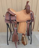 #3138 14.5" Corriente Ranch Cutting Saddle