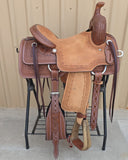 #3139 15" Corriente Ranch Cutting Saddle