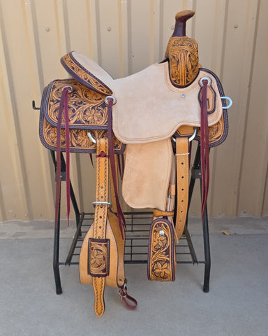 #3145 14" Corriente Association Ranch Saddle