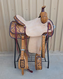 #3149 16" Corriente Association Ranch Saddle