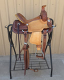 #3157 12" Corriente Youth Kids Roping Saddle