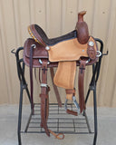 #3159 12" Corriente Youth Kids Roping Saddle
