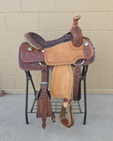 #3166 15.5" Corriente Team Roping Saddle
