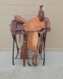#3160 15.5" Corriente Ranch Cutting Saddle