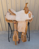 #3172 14.5" Corriente Team Roping Saddle