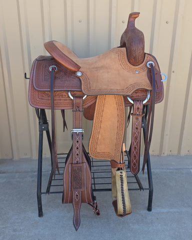 #3189 15" Corriente Ranch Cutting Saddle