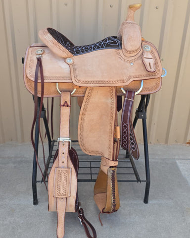 #3196 15" Corriente Roping Saddle