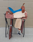 #3204 15" Corriente Barrel Saddle