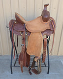#3218 15.5" Corriente Association Ranch Saddle