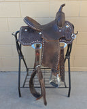 #4002 12.5" USED Corriente New Style Barrel Saddle