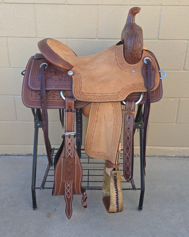 #3224 15.5" Corriente Ranch Cutting Saddle