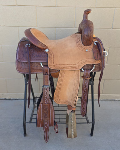 #3225 16" Corriente Ranch Cutting Saddle