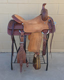 #3226 17" Corriente Ranch Cutting Saddle