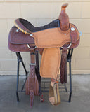 #3236 16" Corriente Team Roping Saddle