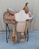#3240 15.5" Corriente Team Roping Saddle