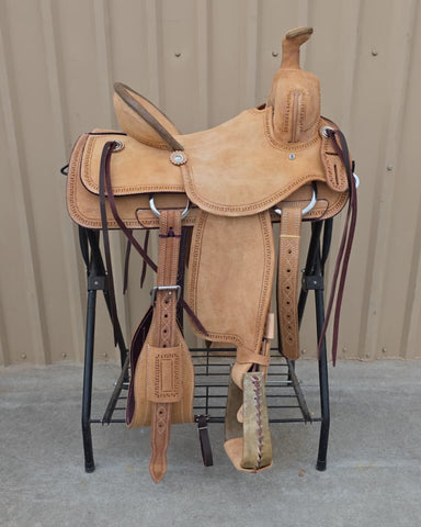 #3244 14.5" Corriente Association Ranch Saddle