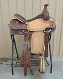 #3245 15" Corriente Team Roping Saddle