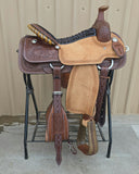 #3246 15.5" Corriente Team Roping Saddle