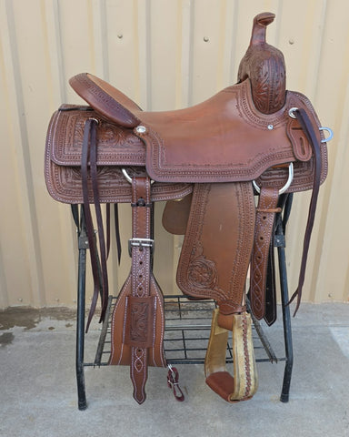 #3247 17" Corriente Ranch Cutting Saddle