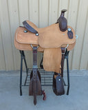 #3257 15" Corriente Team Roping Saddle