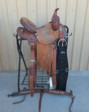 #4012 13.5" USED Corriente Strip Down Barrel Saddle