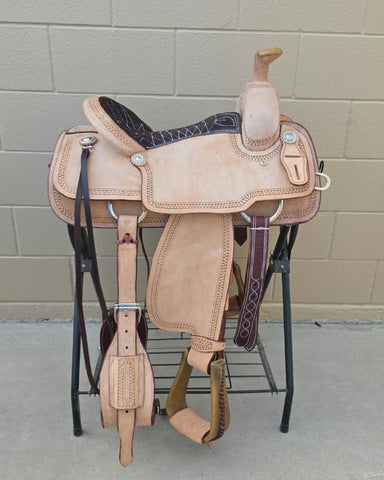 #3256 14.5" Corriente Roping Saddle