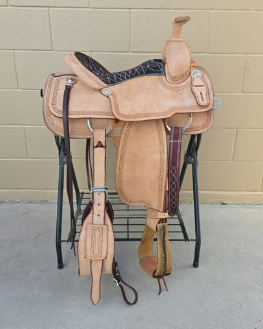 #3281 15" Corriente Roping Saddle