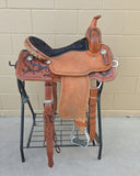 #4014 16" USED Corriente Barrel Saddle