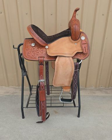#3285 14.5" Corriente Barrel HP3 Saddle