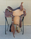 #3269 14" Corriente Team Roping Saddle