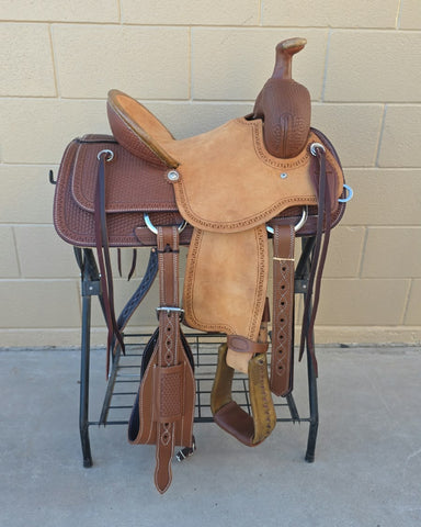 #3272 14" Corriente Association Ranch Saddle