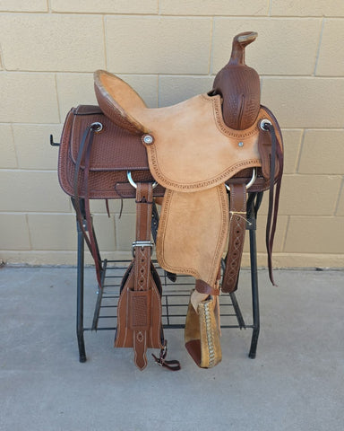 #3273 14.5" Corriente Association Ranch Saddle