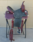 #3287 14" Corriente New Style Barrel HP3 Saddle