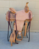 #3288 14"Corriente Team Roping Saddle