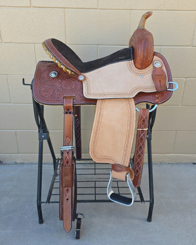 #3290 15.5" Corriente Barrel Saddle