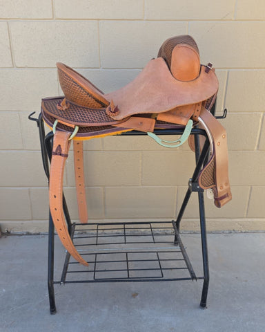 #3235 14.5" Corriente Saddle Bronc Saddle