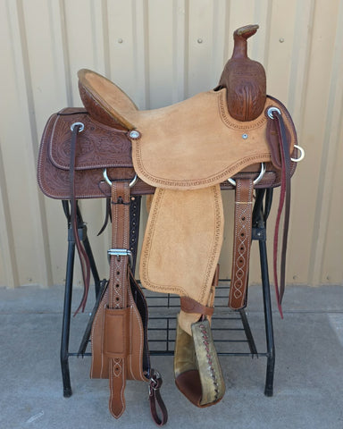 #3300 16" Corriente Association Ranch Saddle