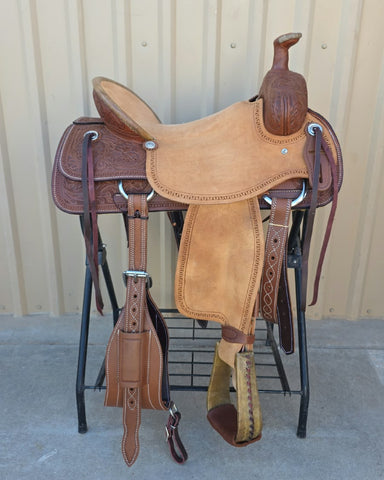 #3301 17" Corriente Association Ranch Saddle