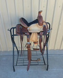 #3312 10" Corriente Youth Kids Roping Saddle