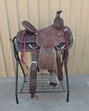 #3313 13" Corriente Youth Association Buckaroo Saddle