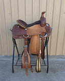 #3331 14" Corriente Team Roping Saddle