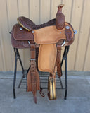 #3332 14.5" Corriente Team Roping Saddle
