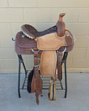 #3333 14.5" Corriente Team Roping Saddle