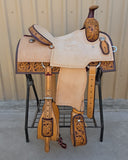 #3354 15" Corriente Team Roping Saddle